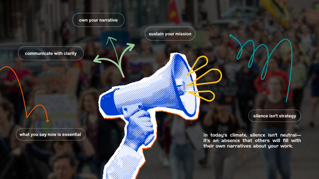 a megaphone graphic