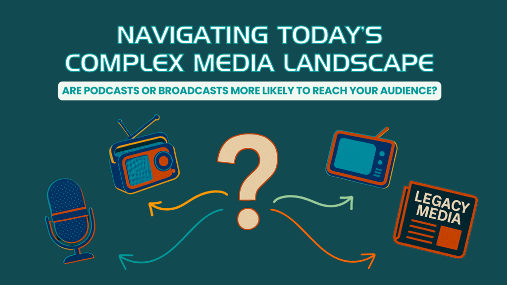 Questioning different media channels